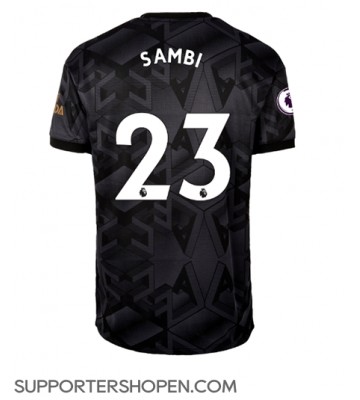 Arsenal Albert Sambi Lokonga #23 Borta Matchtröja 2022-23 Kortärmad